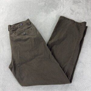 Patagonia Men's Sz 33x30 Duck Pants 100% Organic Cotton Made in Thailand